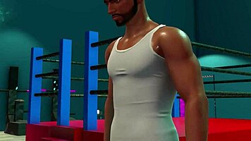 rough anal double penetration with deepthroat and creampie in interracial threesome 😈