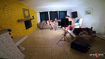 Pamela Pantera thought porn acting was easy until Mike Hammer and Binho Ted fucked her hard