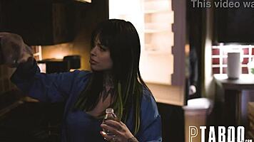 Masked Tommy Pistol gets blowjob from Karen! 😈