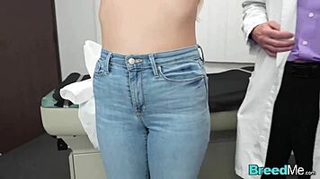 Breed me, her husband watched cuckolded creampie sex! 😈