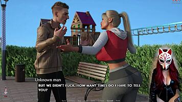 Playful Fox's Golden Boy: Masturbating To Big Cock And MILF Tits!