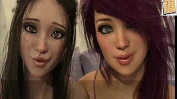 kimmy hates john in this 3d anime sex game 😠