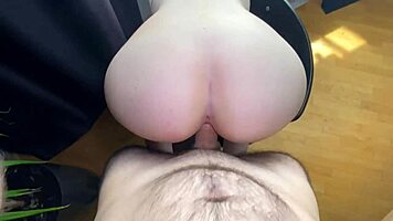 I fucked that slut by the window, watching her juicy ass.