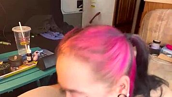 Beautiful woman meets big hard cock