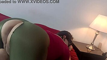 Wife's Friend Seduces With Huge Cameltoe!