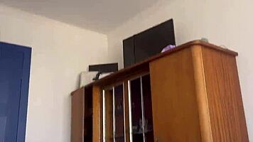 Homemade Whore Jumps on Boyfriend's Fat Cock