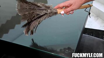 MISS RAQUEL TELLS BRAD NEWMAN YOU'RE MY NEXT JOB AS SHE SUCKS HIS BIG COCK IN POV