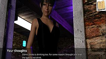 Coach checks up on Natalie in college game