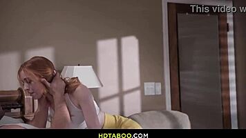 Madi Collins gets her throat fucked deep by the tennis instructor in rough doggystyle!