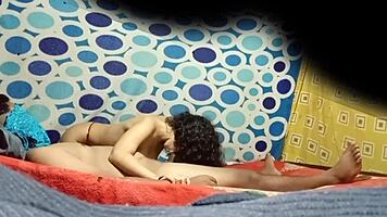 Spying on Busty Colombian Teacher Alexia