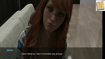 WVM 42 says, 'I'm spending quality time with my two girlfriends in this erotic game.'