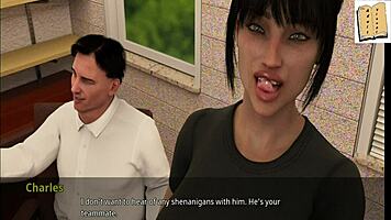 Katie loves teasing with her big tits in college homemade