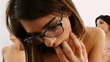 step daddy joins czech teen orgy party