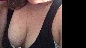 i love this sexy white teen's small tits