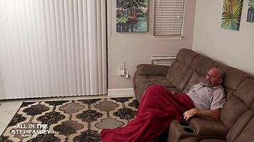 Sex Freak Freya Von Doom Bangs Stepdad and New Wife!