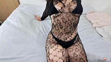 Watch this cute teen's bouncy tits in missionary POV. Her bubble butt and shaved pussy shine in this compilation