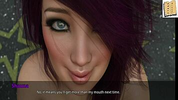 Shauna Sucks Big Cock at the Gym in 3D