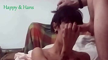 Teen Emo Roommate Whipped Hard With Wooden Spoon In Dorm, Enjoys Pain Part 1