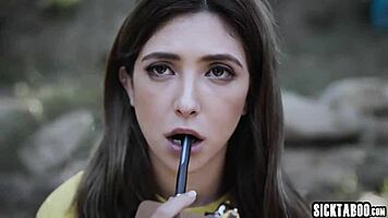 Suck That Big Cock Outdoors!