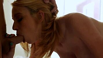 teen babe licked and fingered by stepbro