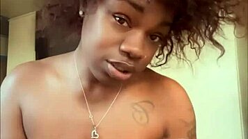 Stepsister Handles 11 Inches of Stepbrother's Big Black Cock with Ease