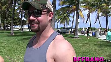 Babes Get Intensely Pounded After Beach Fun