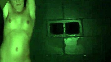 hot girl next door plays with her sexy body outside.