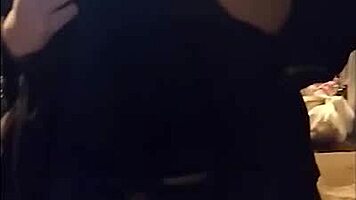 Latina bombshell masturbates outdoors on Instagram live with big tits exposed