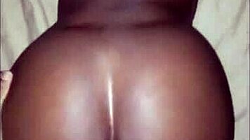 This amateur ebony teen is fucking and getting cumshot in unreleased compilation part 2