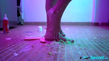 i know it's wrong to mix money and food, but this banana cake tasted amazing after my sexual encounter