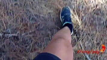 i give a messy deepthroat to a stranger in the woods until a massive facial hits me