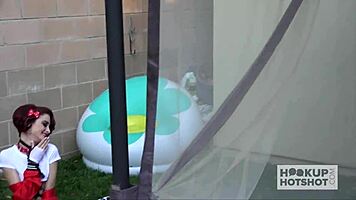 tiny redhead’s asshole wrecked by online hookup 😱