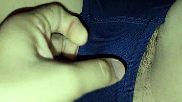 Hey, why are you playing with my stepsister’s panties in this naughty roleplay?