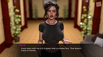 Hazel Boldly Helps AV With Intense Nursing Back To Pleasure In This Homemade 3D Scene