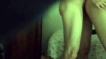 SPYING ON CUTE LATINA TEEN IN HIDDEN CAM AS SHE GETS FUCKED IN ROOM