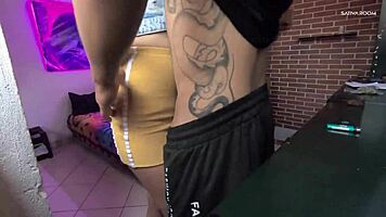I show my boss how I fucked the neighbor