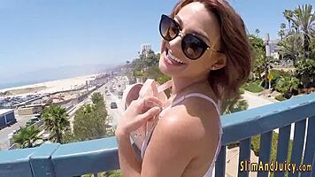 Teen Rides Monster Cock After Spanking