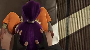 Bleach Futa Japanese Soifonxyoruichi Blowjob