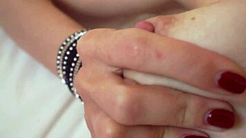 Hot Babe Fingers Her Tight Pussy to Intense Orgasm