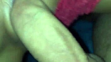 novinha moves panties aside and sits on my dick