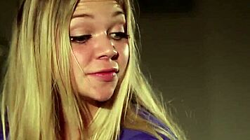 two young lesbian lovers start with passionate kissing and oral before SCISSORING intensely