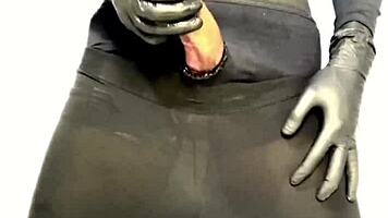 i unlocked pleasure secrets with hot teen's strong ass in anal banging and creampie, oh man