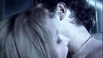 The slutty teen 18+ girl loves sucking cocks in a group orgy, getting hardcore blowjobs all around.