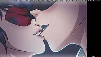 Miraculous Ladybug unwinds with a naughty outdoor cowgirl ride