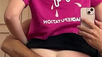 Selfie Fuck in Thigh High Boots