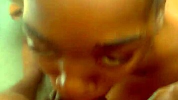 Ebony Teen Loves Big Black Cock Blowjobs