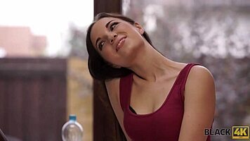 Sexy Manager Needs Huge Black Cock In Fitness Center