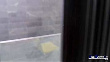 POV Novatas Miss Peach battles Mr Banana in intense cumshot action