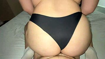 Step Sister Riding Cock Secretly with Step Bro