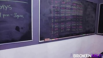 Stepmom Britney Amber disciplines naughty stepdaughter Katya Rodriguez in family setting